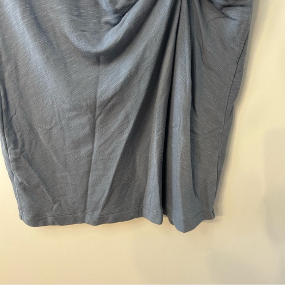Daily Practice by Anthropologie Women’s Blue Side-Twist Tee Dress, Size XS - Picture 8 of 12